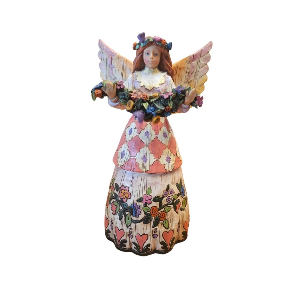 Jim Shore ANGEL OF GRATEFULNESS 2002 Figurine #108921 Heartwood Creek‎ 10"
